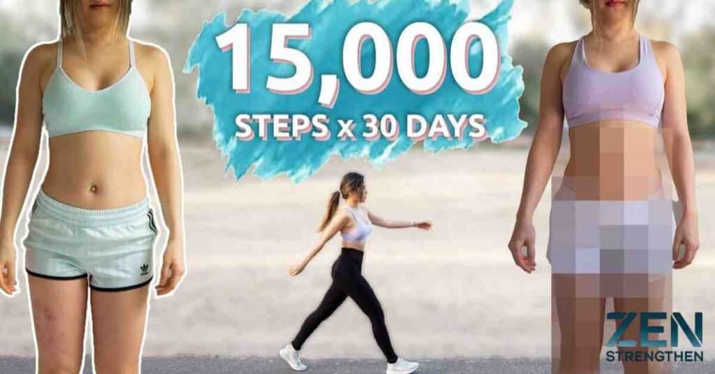 Miles in 15,000 Steps