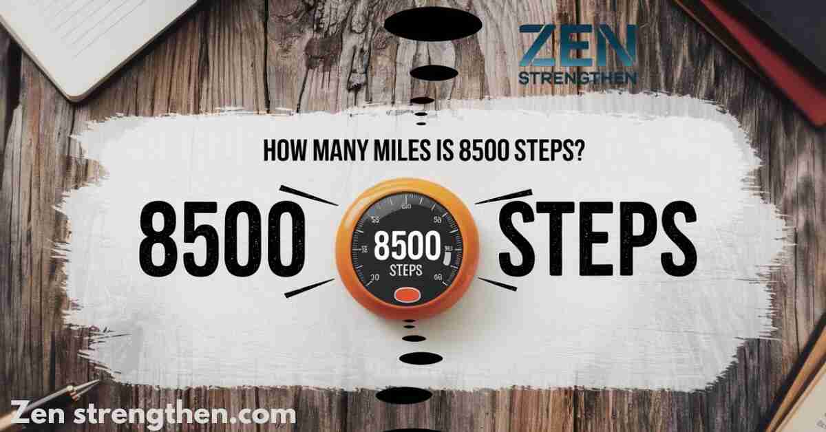 how many miles is 8500 steps